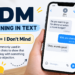 idm meaning in text