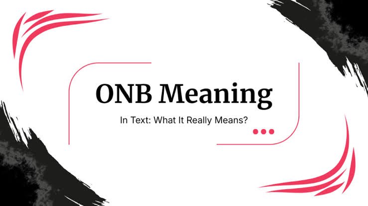 onb meaning in text